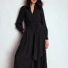Button Up Palazzo Jumpsuit Black Button Up Palazzo Jumpsuit Black