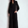 Button Up Palazzo Jumpsuit Black Button Up Palazzo Jumpsuit Black