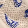 Cable Embroidered Sweater Warm Ivory Cable Embroidered Sweater Warm Ivory