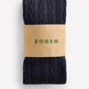 Cable Knit Tights Navy