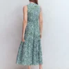 Camalie Jersey Maxi Dress Green, Elaborate Gardenia Camalie Jersey Maxi Dress Green, Elaborate Gardenia