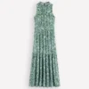 Camalie Jersey Maxi Dress Green, Elaborate Gardenia Camalie Jersey Maxi Dress Green, Elaborate Gardenia