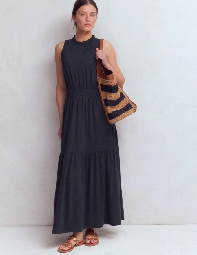 Camalie Jersey Maxi Dress Navy Camalie Jersey Maxi Dress Navy