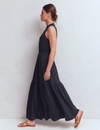 Camalie Jersey Maxi Dress Navy