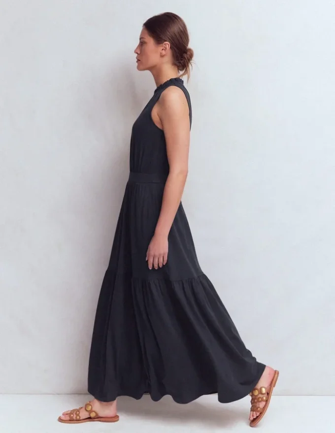 Camalie Jersey Maxi Dress Navy Camalie Jersey Maxi Dress Navy