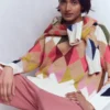 Camilla Cotton Argyle Sweater Multi Argyle Camilla Cotton Argyle Sweater Multi Argyle