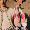 Camilla Cotton Argyle Sweater Multi Argyle Camilla Cotton Argyle Sweater Multi Argyle