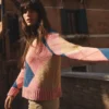 Camilla Cotton Argyle Sweater Pink Argyle Camilla Cotton Argyle Sweater Pink Argyle