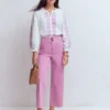 Camille Double Cloth Top White Embroidery Camille Double Cloth Top White Embroidery