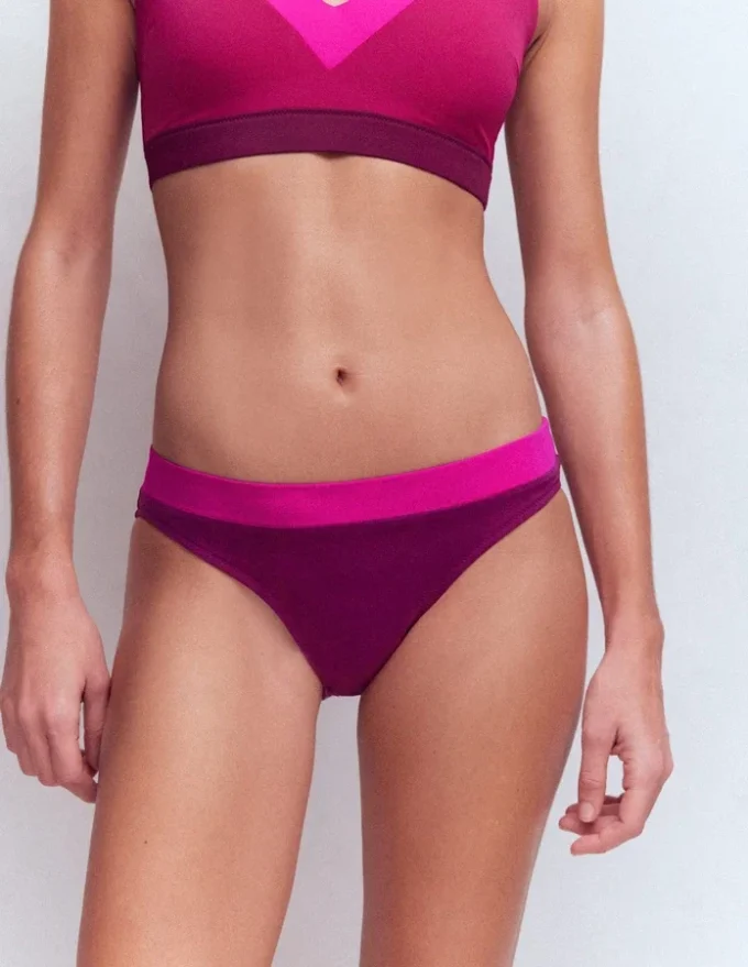 Campania Bikini Bottoms Fuchsia, Chocberry Campania Bikini Bottoms Fuchsia, Chocberry