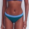 Campania Bikini Bottoms Navy, Green, Blue Colourblock Campania Bikini Bottoms Navy, Green, Blue Colourblock