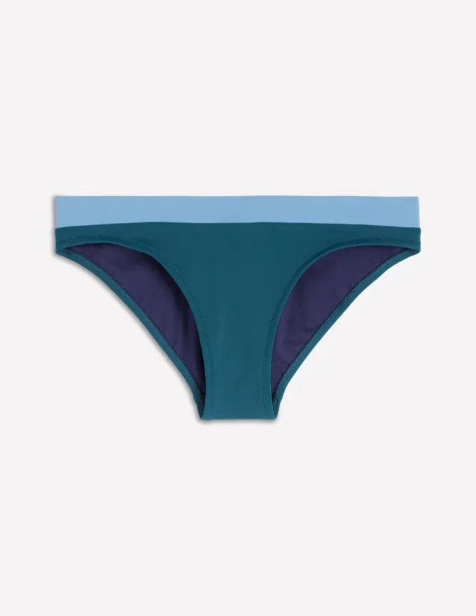 Campania Bikini Bottoms Navy, Green, Blue Colourblock Campania Bikini Bottoms Navy, Green, Blue Colourblock