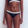 Campania Bikini Bottoms Navy, Ivory Colourblock Campania Bikini Bottoms Navy, Ivory Colourblock