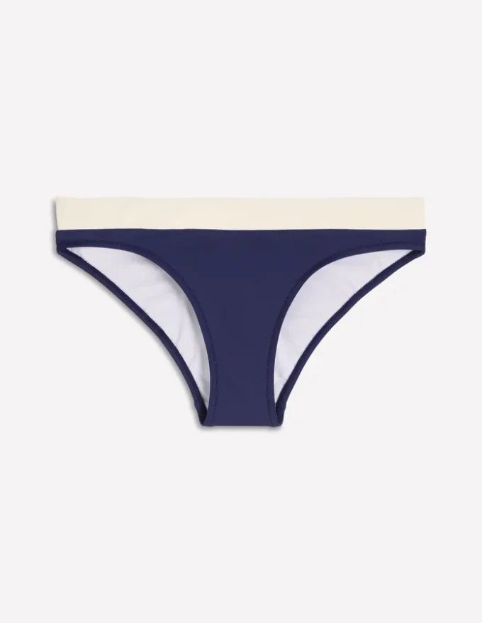 Campania Bikini Bottoms Navy, Ivory Colourblock Campania Bikini Bottoms Navy, Ivory Colourblock