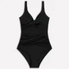 Cannes Cross Wrap Swimsuit Black Cannes Cross Wrap Swimsuit Black