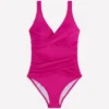 Cannes Cross Wrap Swimsuit Bright Fuchsia Cannes Cross Wrap Swimsuit Bright Fuchsia