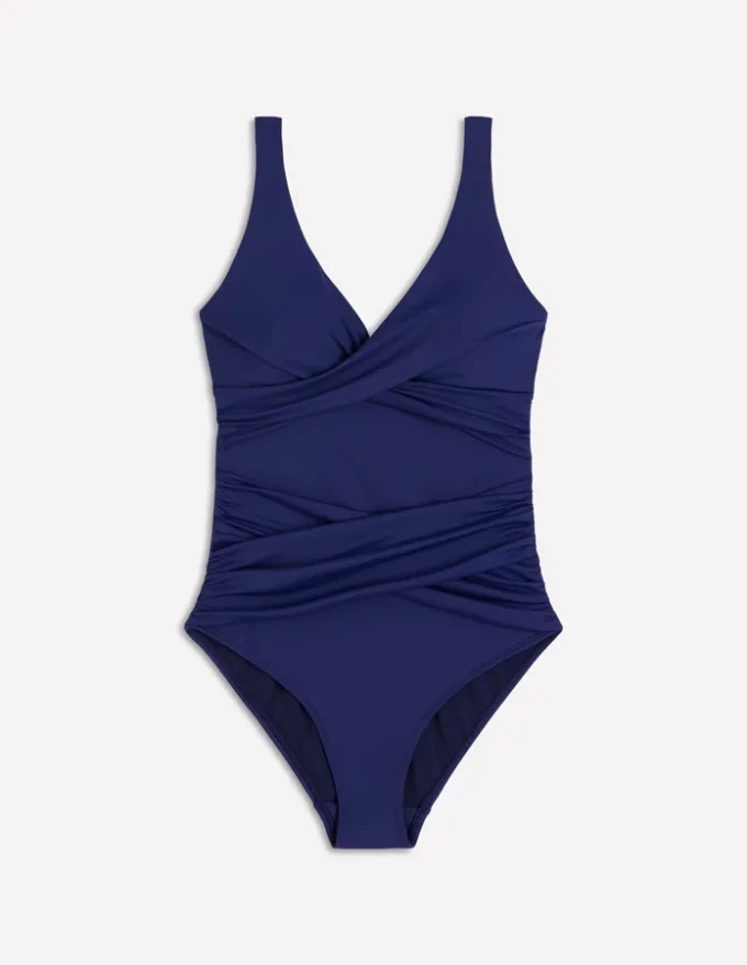 Cannes Cross Wrap Swimsuit Navy Cannes Cross Wrap Swimsuit Navy
