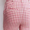 Canonbury 7/8 Linen Pants Vintage Rose Gingham Canonbury 7/8 Linen Pants Vintage Rose Gingham