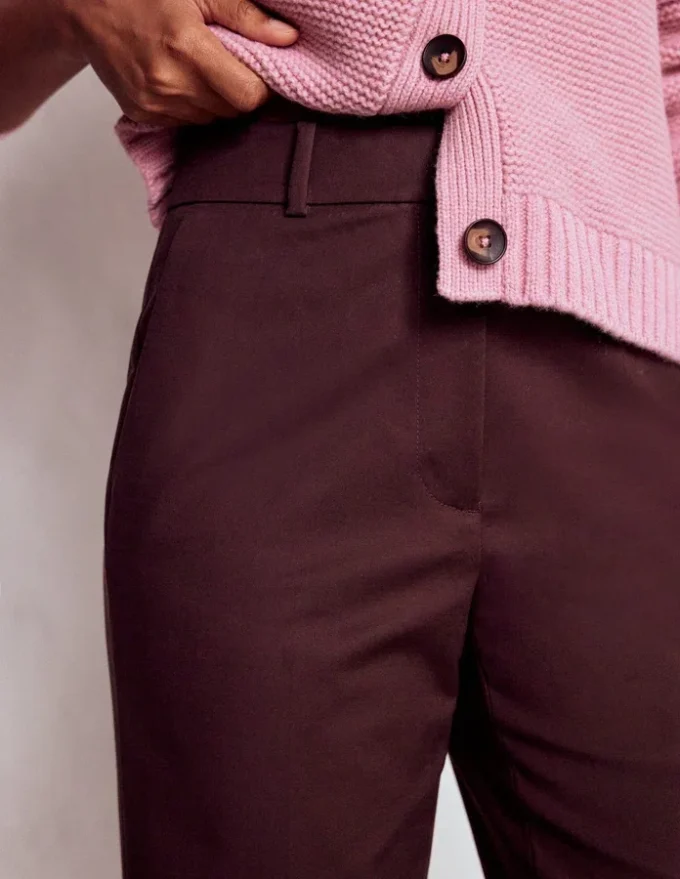 Canonbury 7/8 Pants Deep Aubergine Canonbury 7/8 Pants Deep Aubergine