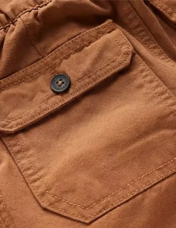Canvas Carpenter Trousers Argan Oil