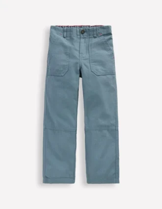Canvas Carpenter Trousers Blue Mirage