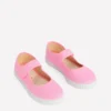 Canvas Mary Janes Pink
