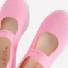 Canvas Mary Janes Pink