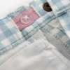 Capri Pants Blue Gingham