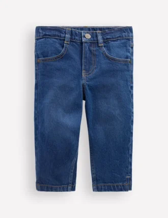 Capri Pants Denim Mid Wash
