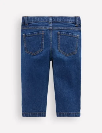 Capri Pants Denim Mid Wash
