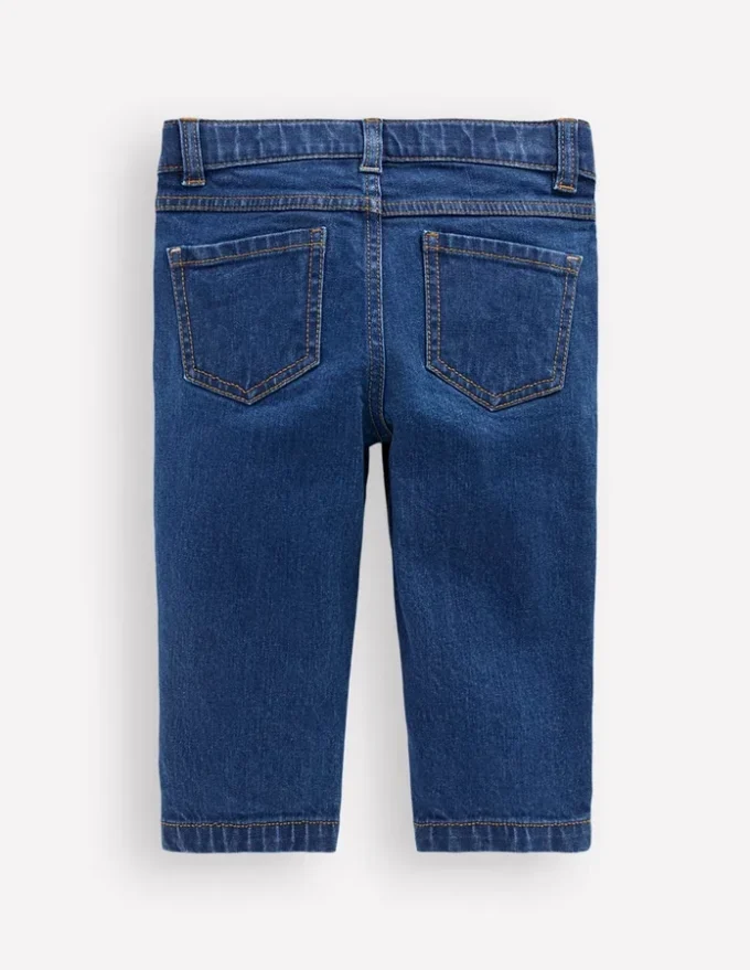 Capri Pants Denim Mid Wash