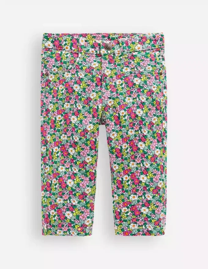 Capri Pants Multi Summerflower Bed Capri Pants Multi Summerflower Bed