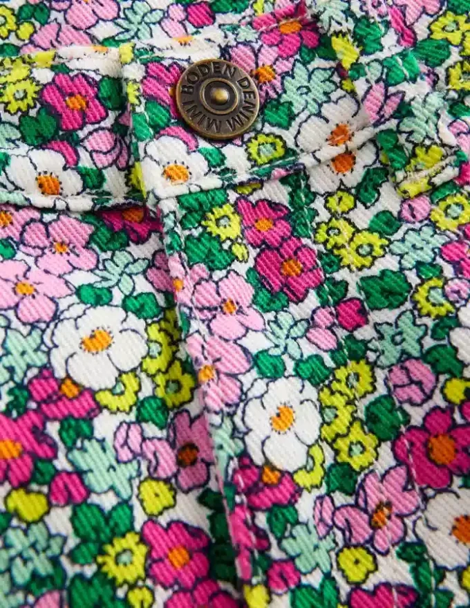 Capri Pants Multi Summerflower Bed Capri Pants Multi Summerflower Bed