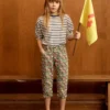 Capri Pants Multi Summerflower Bed Capri Pants Multi Summerflower Bed