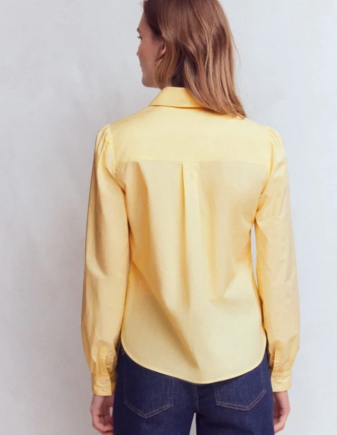 Cara Cotton Shirt Buttercream Cara Cotton Shirt Buttercream