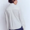Cara Cotton Shirt White Ruffle Cara Cotton Shirt White Ruffle
