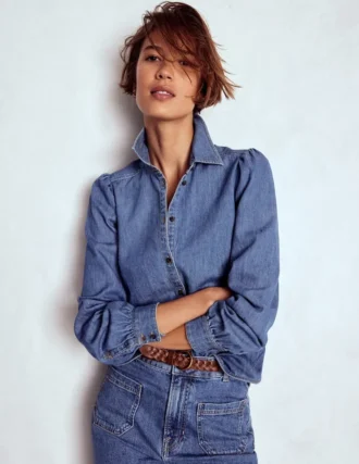 Cara Denim Shirt Mid Vintage