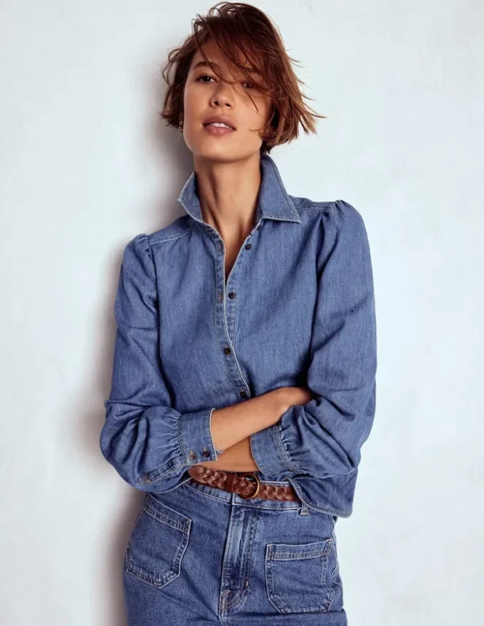 Cara Denim Shirt Mid Vintage Cara Denim Shirt Mid Vintage