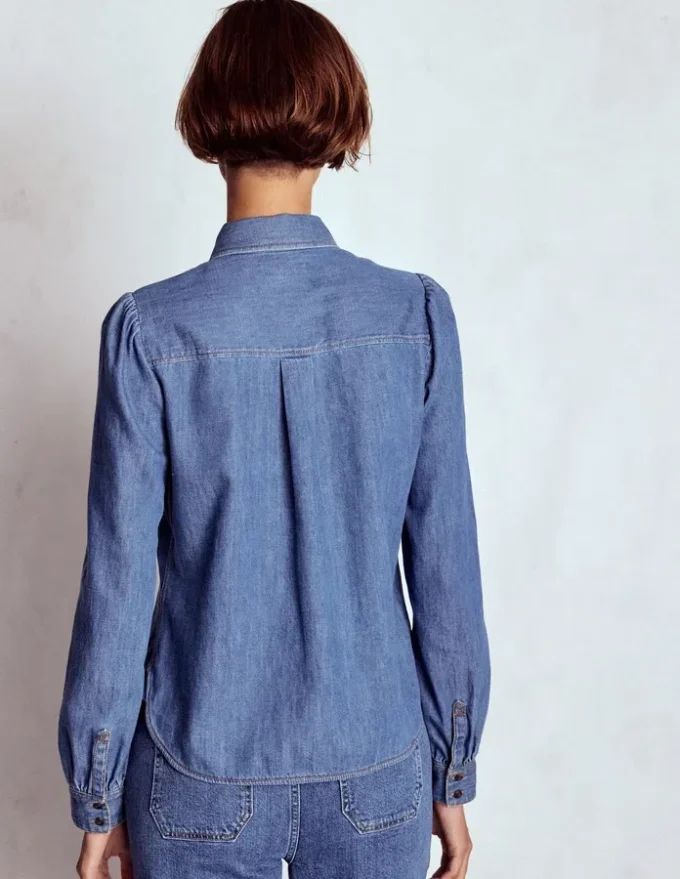Cara Denim Shirt Mid Vintage Cara Denim Shirt Mid Vintage