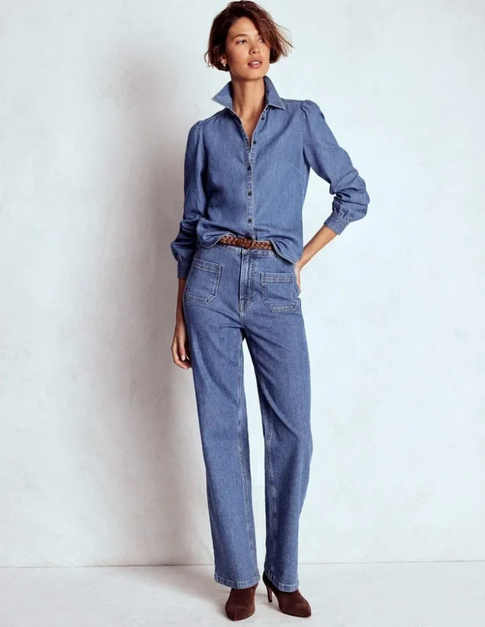Cara Denim Shirt Mid Vintage Cara Denim Shirt Mid Vintage