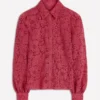 Cara Lace Shirt Cherry Blush Cara Lace Shirt Cherry Blush