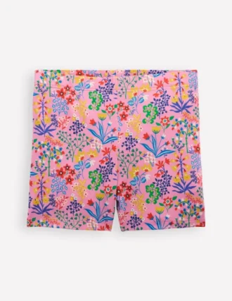Cartwheel Shorts Meadowsweet Pink Garden Floral