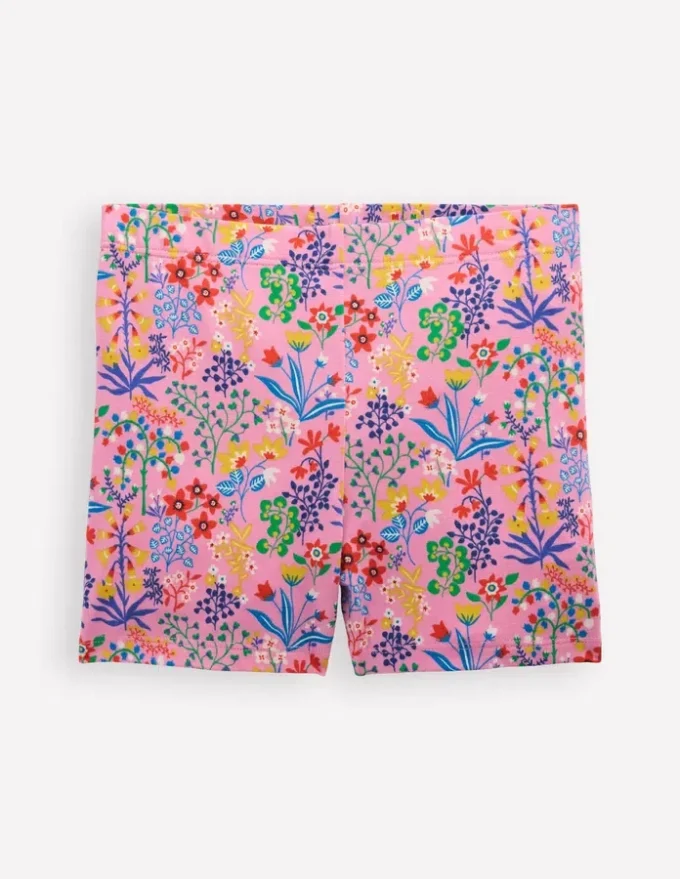 Cartwheel Shorts Meadowsweet Pink Garden Floral