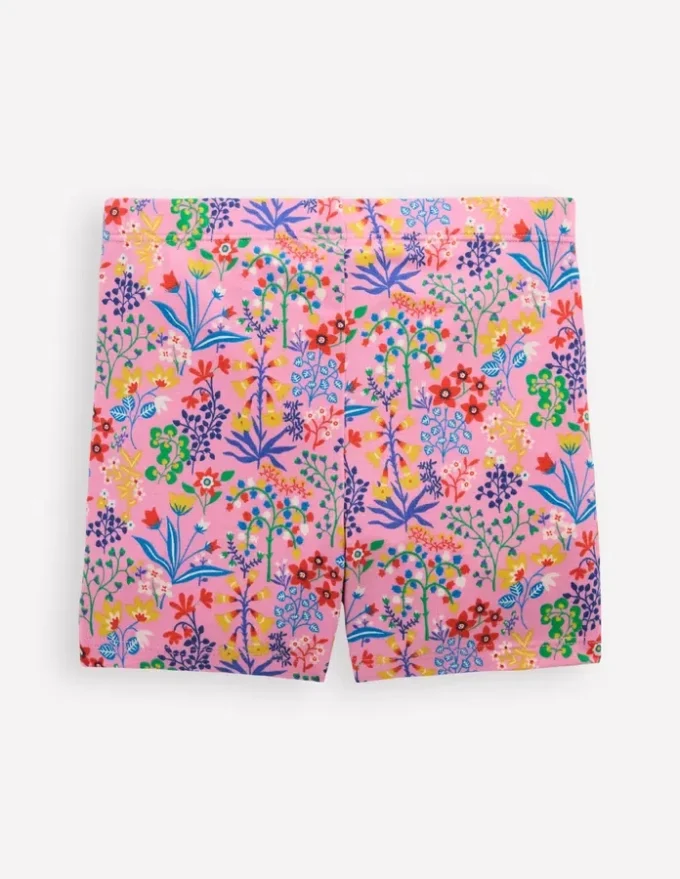 Cartwheel Shorts Meadowsweet Pink Garden Floral