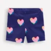 Cartwheel Shorts Navy Love Hearts Cartwheel Shorts Navy Love Hearts