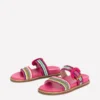 Caryl Double Strap Sandals Multi Stripe Caryl Double Strap Sandals Multi Stripe