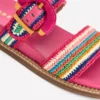 Caryl Double Strap Sandals Multi Stripe Caryl Double Strap Sandals Multi Stripe