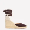 Cassie High Wedge Espadrilles Bitter Chocolate Cassie High Wedge Espadrilles Bitter Chocolate