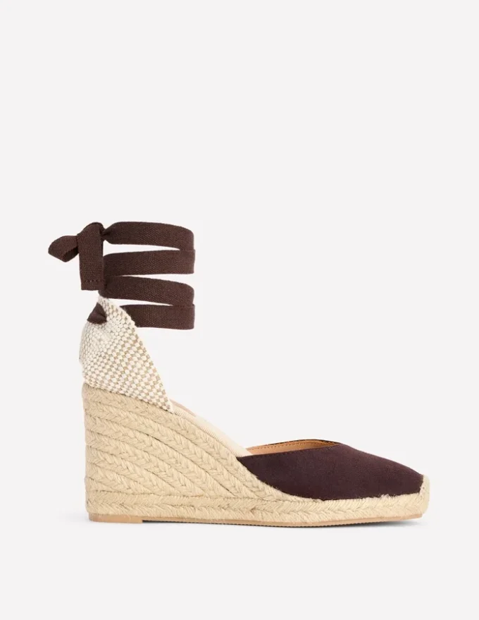 Cassie High Wedge Espadrilles Bitter Chocolate Cassie High Wedge Espadrilles Bitter Chocolate