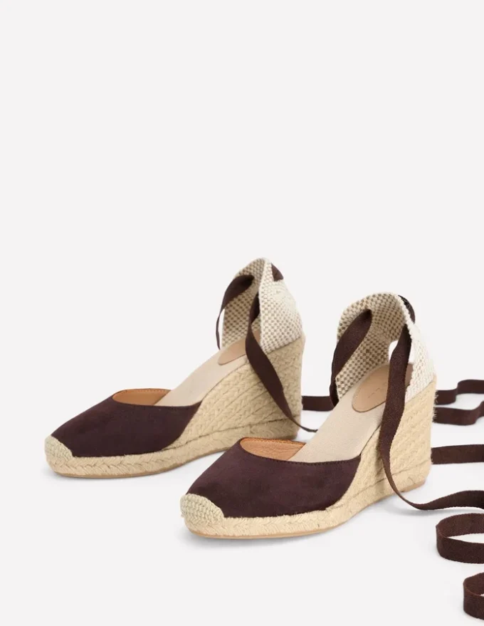 Cassie High Wedge Espadrilles Bitter Chocolate Cassie High Wedge Espadrilles Bitter Chocolate